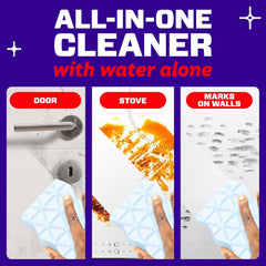 Mr. Clean Magic Eraser Sponge, All Purpose Cleaner, Cleaning Scrubber, Wall, Kitchen, Bathroom, Shower Cleaner, Melamine Sponge, Cleaning Pads, Variety Pack, 5 Extra Durable, & 3 Grease Magic Erasers
